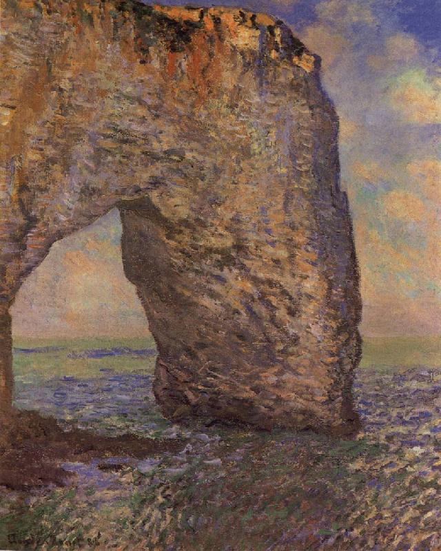 Georges Seurat La Manneporte near Etretat